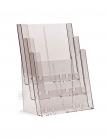 Brochure holder, Counter top with 3 pockets, Fits letter size page brochures - Ontario, Canada