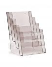 Brochure holder, Counter top with 4 pockets, Fits half page size brochures - Ontario, Canada