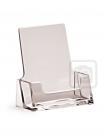 Business card holder and gift card dispenser, counter top, portrait presentation - Ontario, Canada