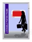 Lockable Poster Frames - Outdoor - Durable Poster Frame Made Of Aluminum - Ontario, Canada