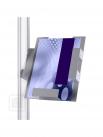 Infromation Stand - Multistand - Metal brochure tray - Letter size 8.5x11 - Ontario, Canada