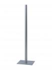 Infromation Stand - Multistand - Aluminum Pole and Steel Base plate - Ontario, Canada