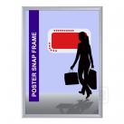 Poster Snap Frame - Classic Style With Mitred Corners - Durable Aluminum Graphic Holder - Ontario, Canada