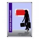 Poster Snap Frame - Classic Style With Round Corners - Durable Aluminum Graphic Holder - Ontario, Canada