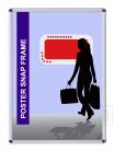 Poster Snap Frame - Classic Style With Round Corners - Durable Aluminum Graphic Holder - Ontario, Canada