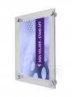 Sign Holder - Wall mount - Stand-off style - Set - Durable Graphic Holder - Ontario, Canada