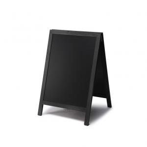 A-frame Chalkboard Sidewalk Sign solid beech black - 774x774