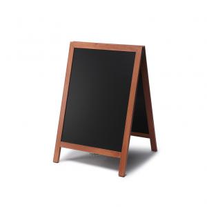 A-frame Chalkboard Sidewalk Sign solid beech light brown 22x33 - 774x774