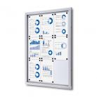 Bulletin Board - Magnetic Board - Premium - Enclosed - fits 9 pages