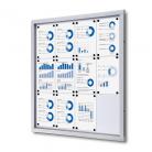 Bulletin Board - Magnetic Board - Premium - Enclosed - fits 12 pages