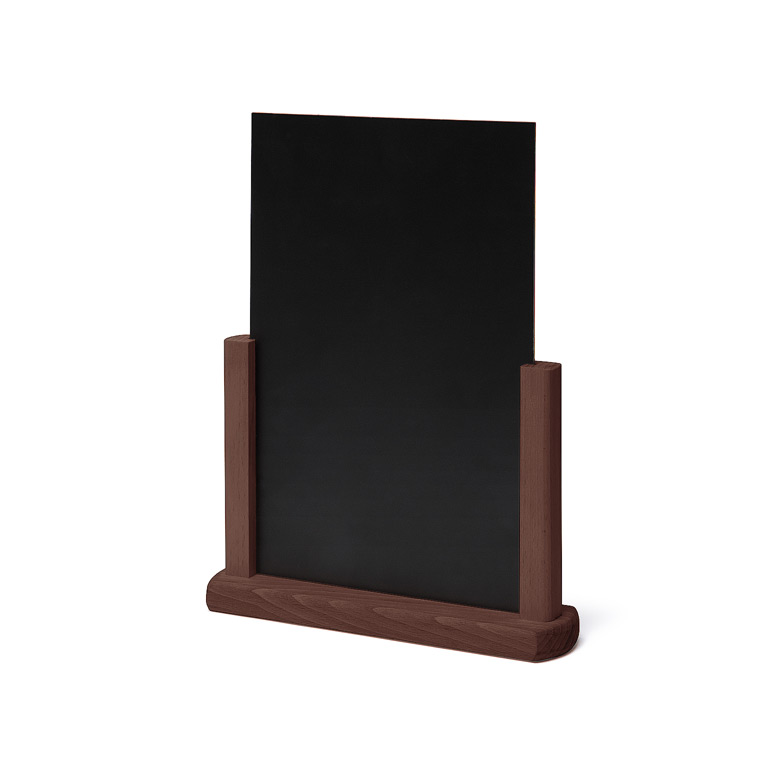 Tabletop Stand with chalkboard