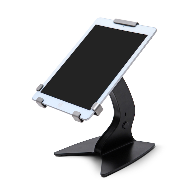 iPad Holder desk stand. Black