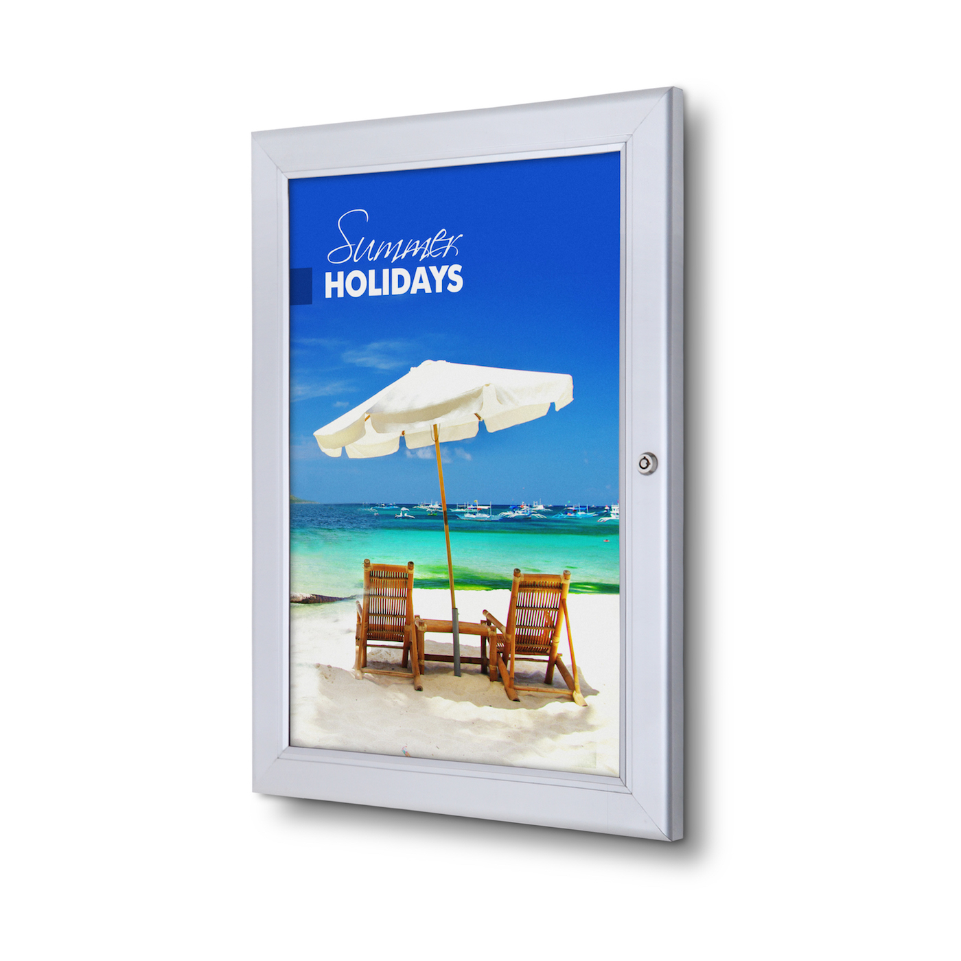 Poster Frame 11 x 17 Lockable Poster Display