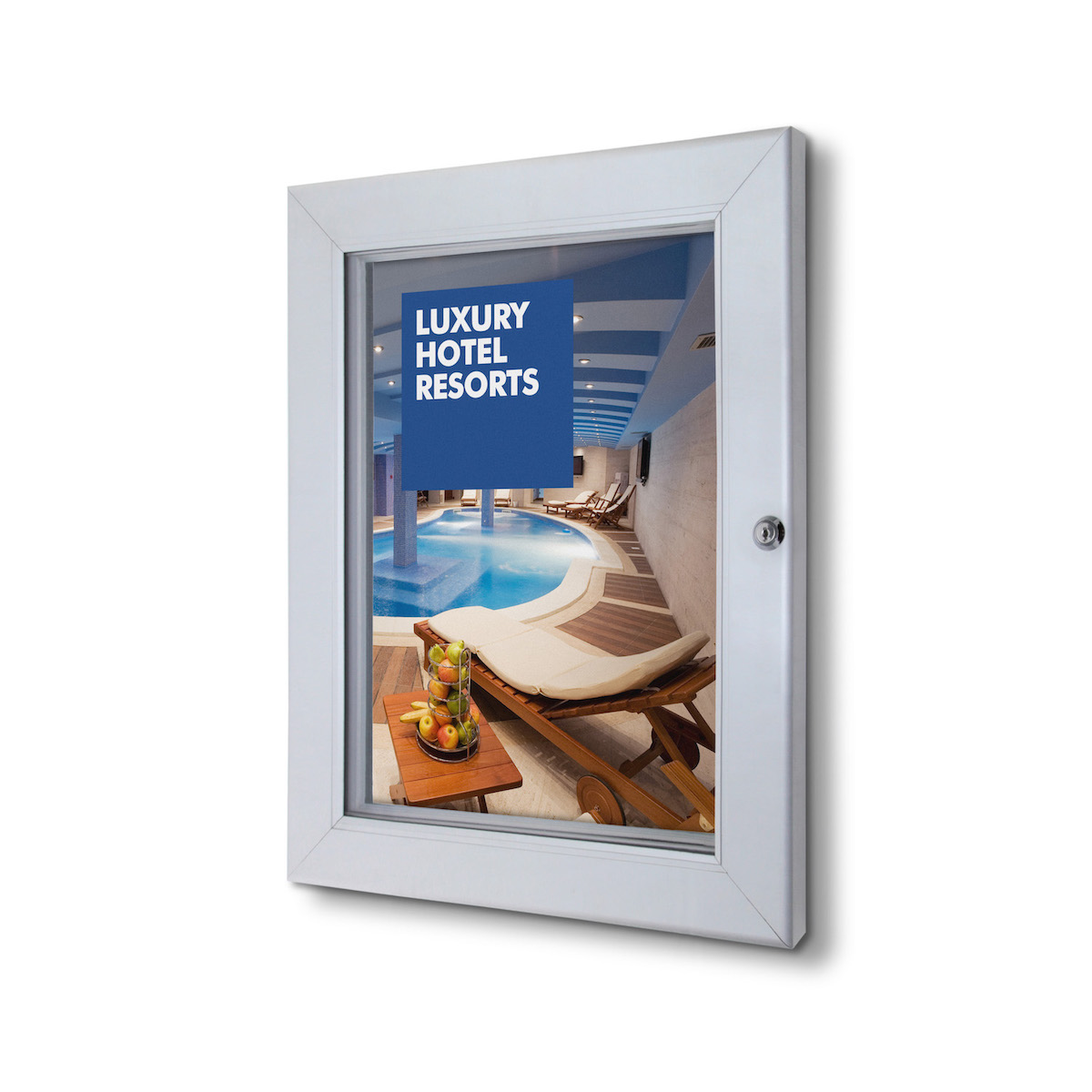 8.5 x 11 | Outdoor Poster Frame | Lockable Swing Door | Canada