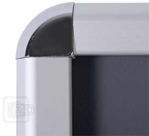 Poster Frame - Classic rounded - corner view of closed snap frame