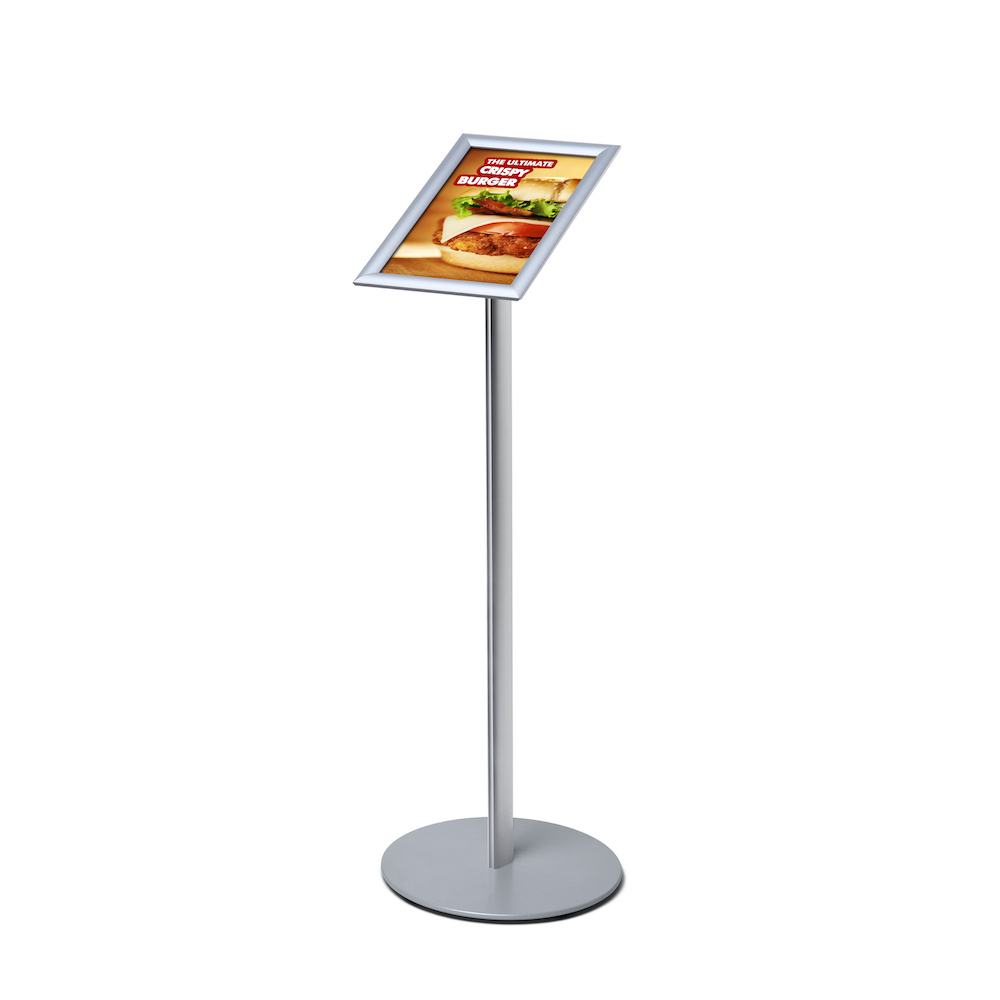 Menu Stand for portrait or landscape sign presentation