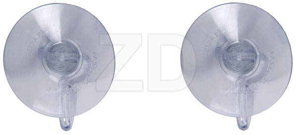 Suction cups - set of 2. Accessory for Banner Hanger and Poster Hanger.