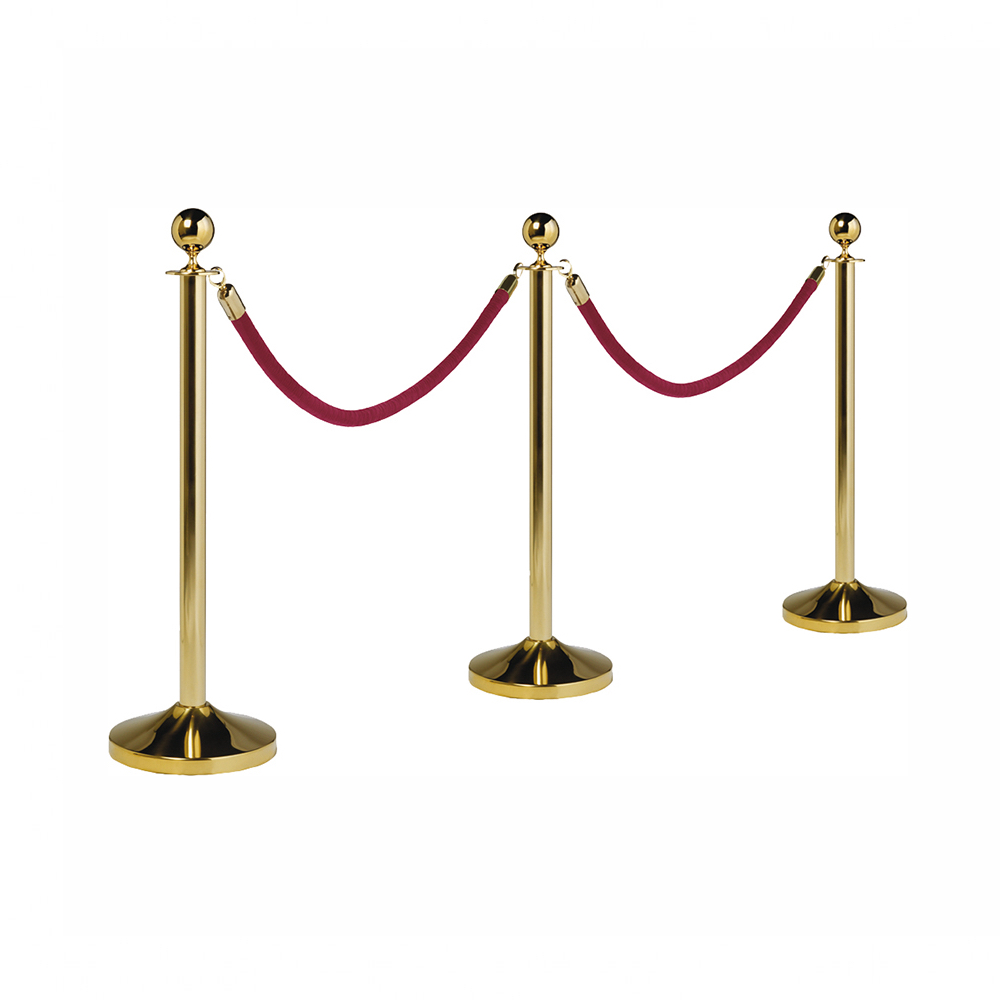Stanchion with rope