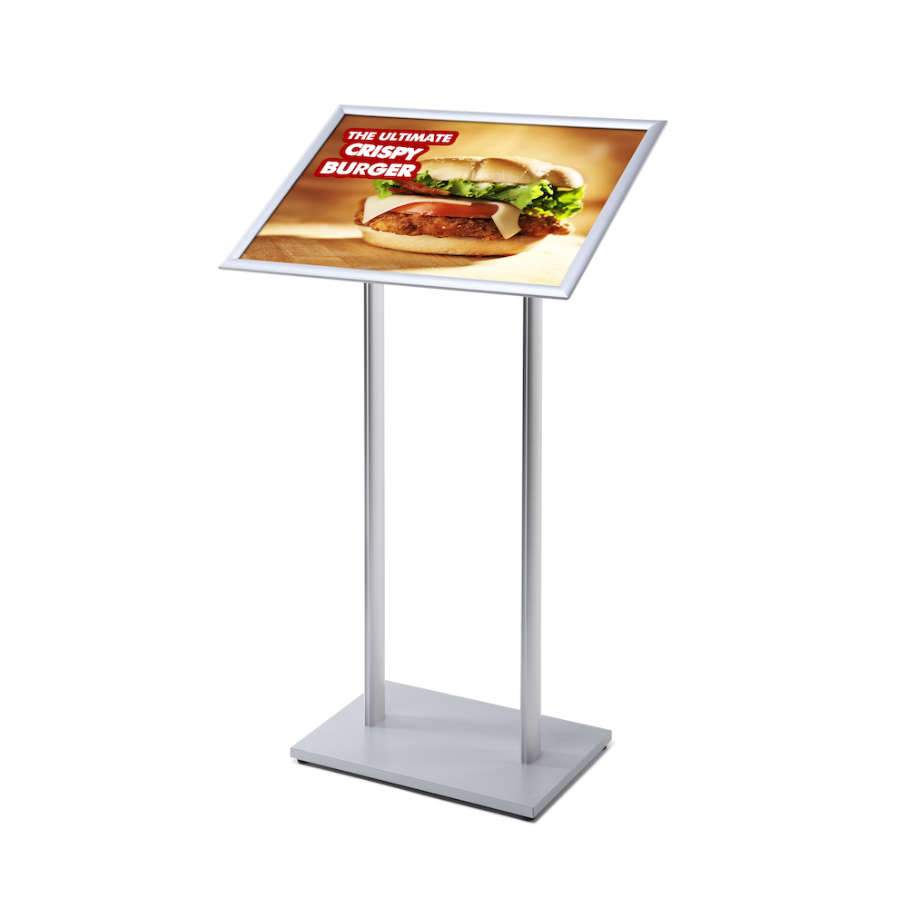 Menu Stand with large snap frame 22x17