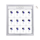 Outdoor Bulletin Board - Magnetic Board - LED - fits 12 pages