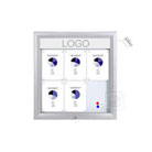Outdoor Bulletin Board - Magnetic Board - LED - fits 6 pages
